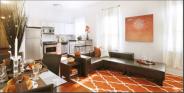 The Westbourne Living room - 611 West 137th Street apartments for rent
